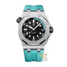 Đồng hồ Royal Oak Offshore Diver turquoise 42mm