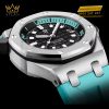 Đồng hồ Royal Oak Offshore Diver turquoise 42mm