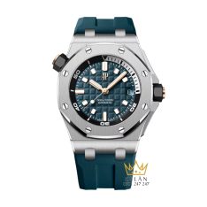 Đồng hồ Royal Oak Offshore Diver xanh dương phối vàng hồng 42mm