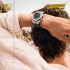 Đồng hồ Royal Oak Offshore Diver xanh dương phối vàng hồng 42mm
