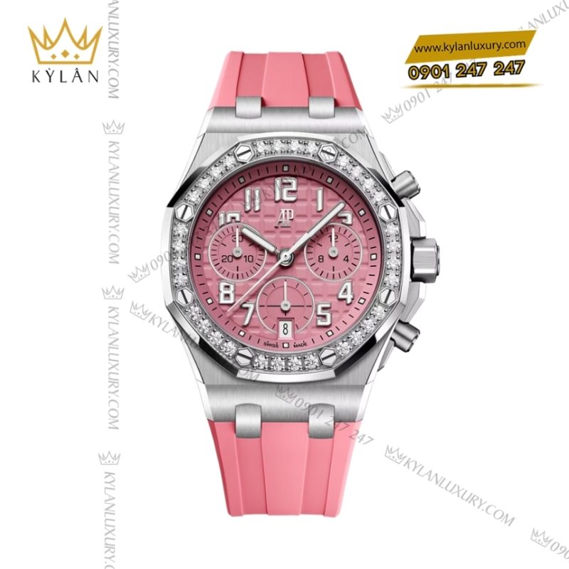 Đồng hồ Royal Oak Offshore mặt số hồng 37mm