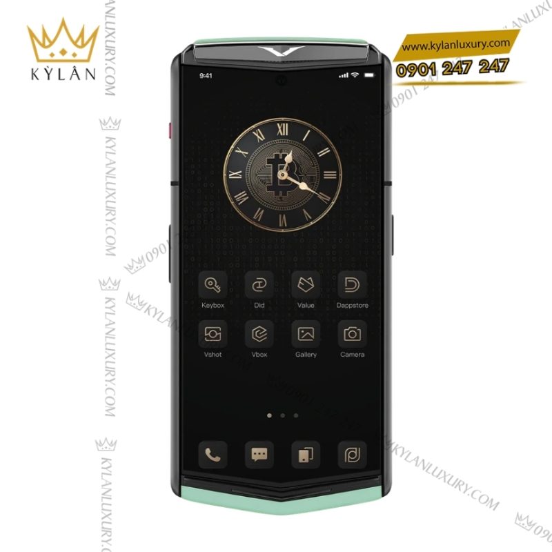 Điện thoại Vertu Agent Q Sancai Horse xanh lam 1TB