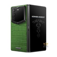 Vertu AlphaFold Alligator Skin Bamboo Green 1TB