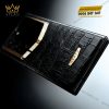 Điện thoại Vertu AlphaFold bản đen viền vàng 1TB
