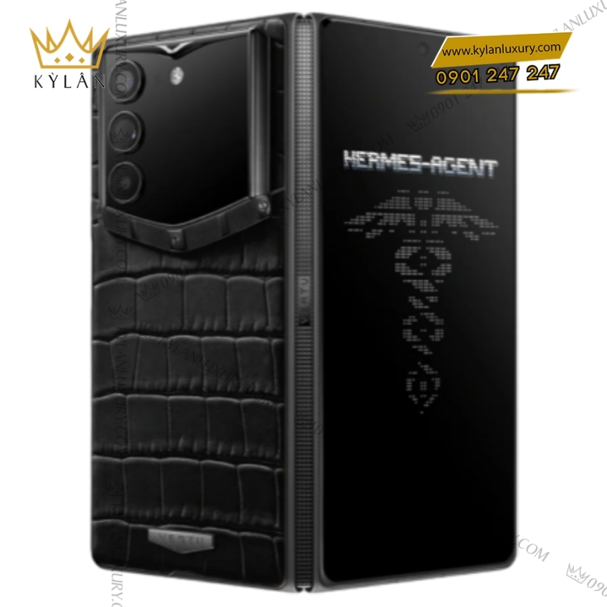 Kỳ Lân Luxury vertu alphafold iron black 1tb 3 Điện thoại Vertu AlphaFold Iron Black 1TB