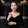 Bộ trang sức kim cương đính đá Topaz