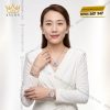Bộ trang sức kim cương đính sapphire