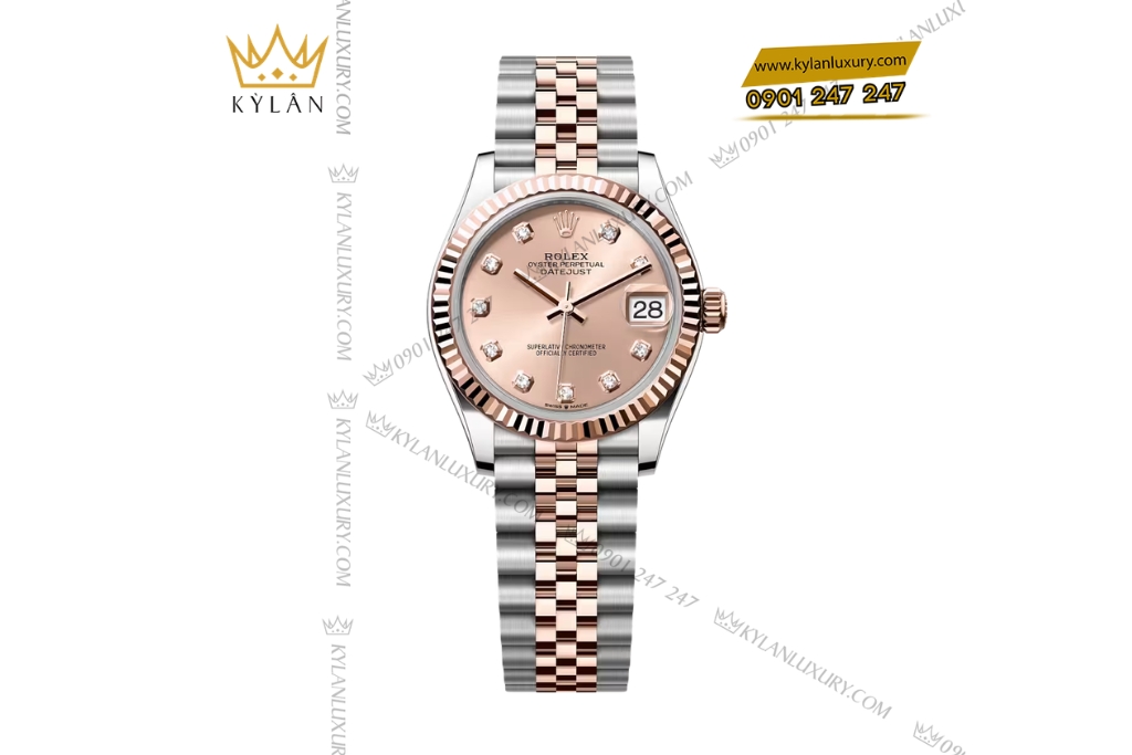 Bộ trang sức kim cương đính sapphire hồng