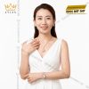 Bộ trang sức vàng hồng đính kim cương