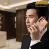Điện thoại Samsung Galaxy S26 Ultra custom vàng hồng bọc da cá sấu