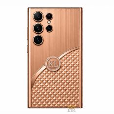 Điện thoại Samsung Galaxy S26 Ultra custom vàng hồng đính kim cương