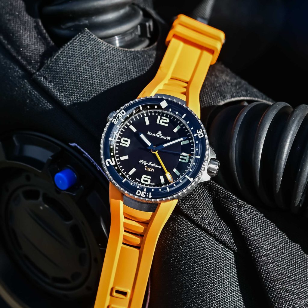 Kỳ Lân Luxury Dong ho Blancpain Fifty Fathoms Tech Date1 Đồng hồ Blancpain Fifty Fathoms Tech Date