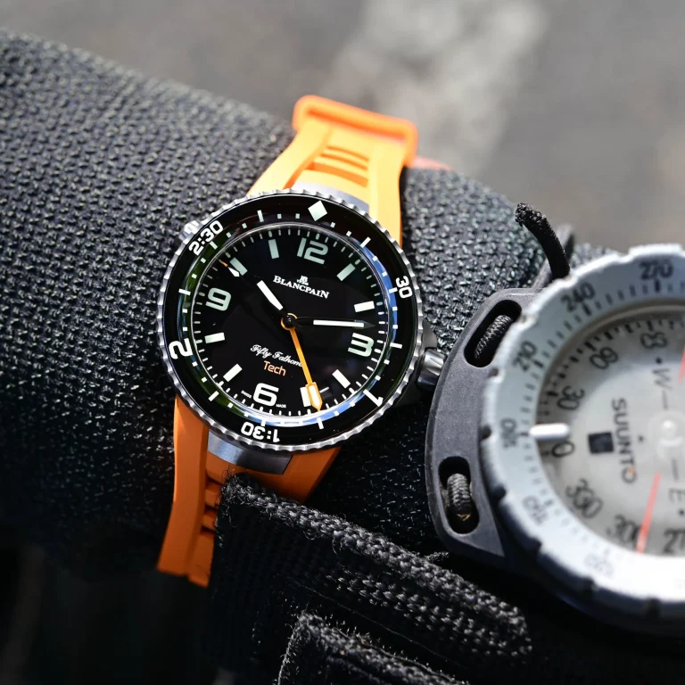 Đồng hồ Blancpain Fifty Fathoms Tech Date 1 Kỳ Lân Luxury Dong ho Blancpain Fifty Fathoms Tech Date2 Đồng hồ Blancpain Fifty Fathoms Tech Date