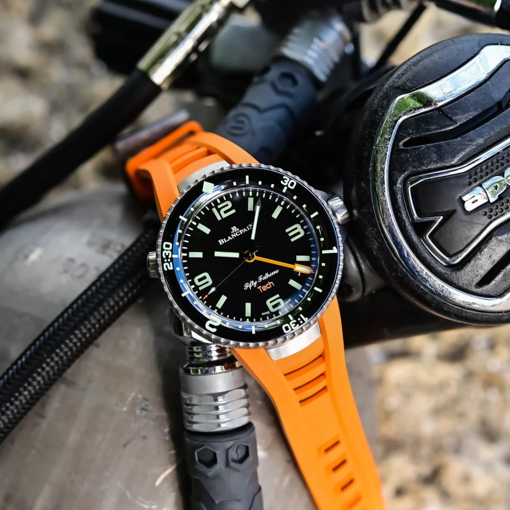 Kỳ Lân Luxury Dong ho Blancpain Fifty Fathoms Tech Date3 Đồng hồ Blancpain Fifty Fathoms Tech Date
