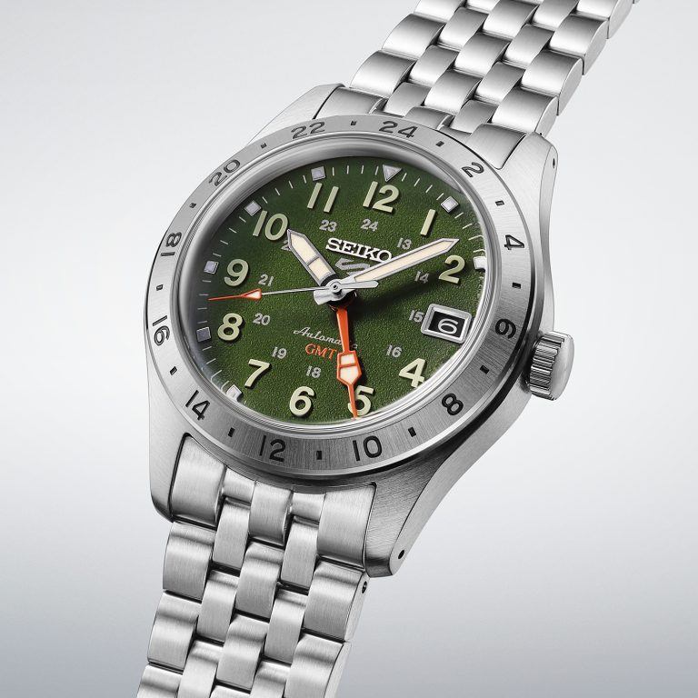 Đồng hồ Seiko 5 Sports Field GMT HDB001K 1 Kỳ Lân Luxury Dong ho Seiko 5 Sports Field GMT1 Đồng hồ Seiko 5 Sports Field GMT HDB001K