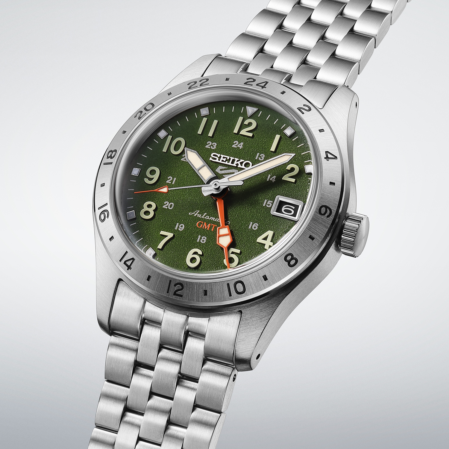 Đồng hồ Seiko 5 Sports Field GMT HDB001K 1 Kỳ Lân Luxury Dong ho Seiko 5 Sports Field GMT1 Đồng hồ Seiko 5 Sports Field GMT HDB001K