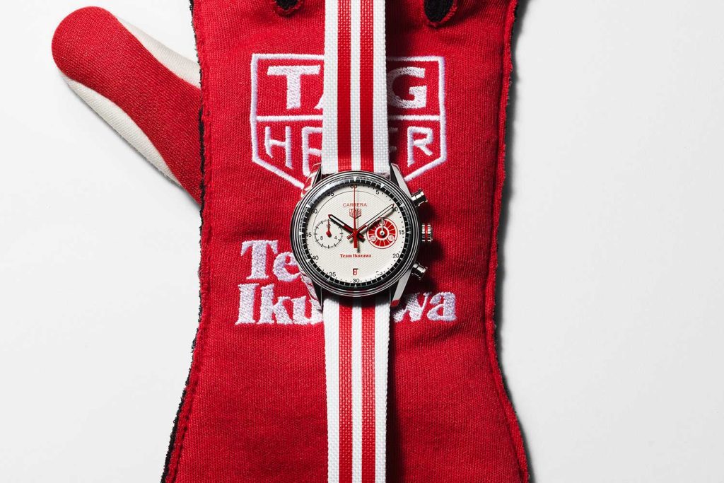 Kỳ Lân Luxury Dong ho TAG Heuer Carrera Chronograph x Team Ikuzawa1 Đồng hồ TAG Heuer Carrera Chronograph x Team Ikuzawa