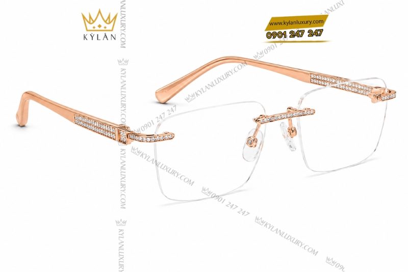 mat-kinh-vang-hong-au750-dinh-kim-cuong-9 Mắt kính vàng hồng Au750 đính kim cương