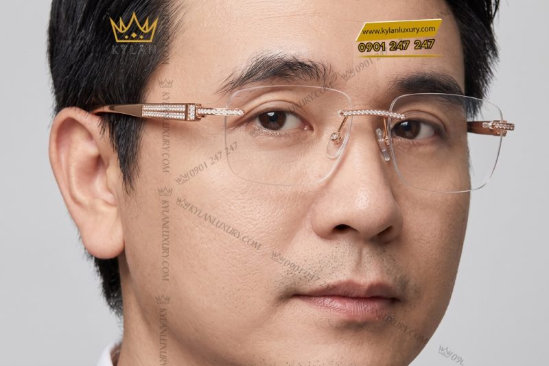 mat-kinh-vang-hong-au750-dinh-kim-cuong-9 Mắt kính vàng hồng Au750 đính kim cương