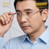 Mắt kính vàng hồng Au750 đính kim cương