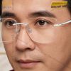 Mắt kính vàng trắng Au750