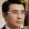 Mắt kính vàng trắng Au750
