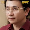Mắt kính vàng vàng Au750 đính kim cương