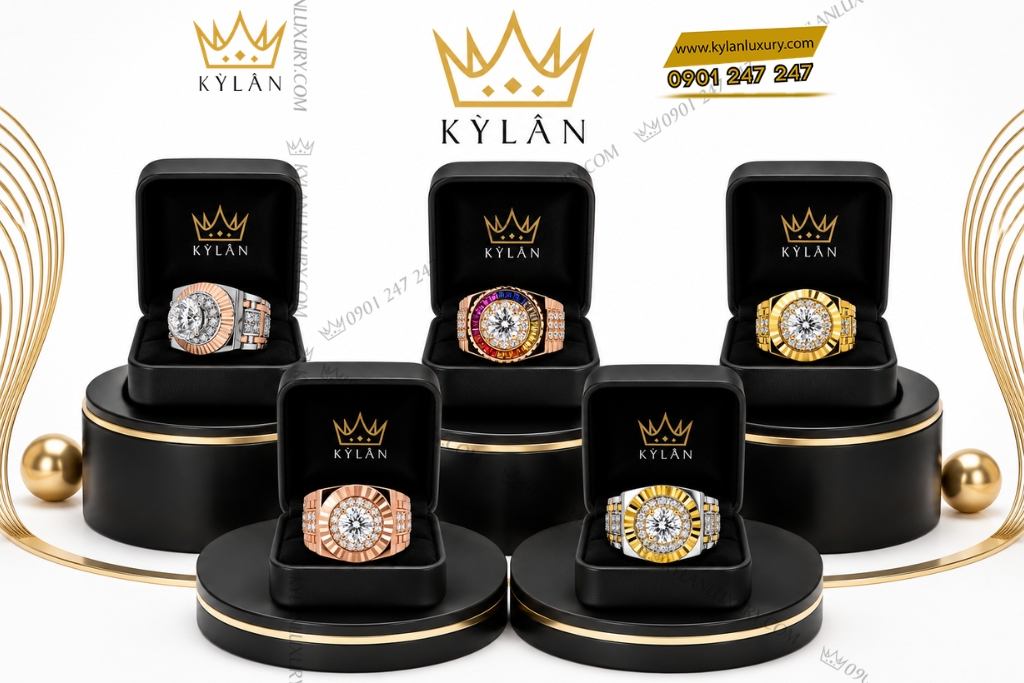 Top 5 Nhẫn Kỳ Lân Signature – Dấu ấn thiết kế đặc trưng từ Kỳ Lân 2 Nhẫn Kỳ Lân Signature