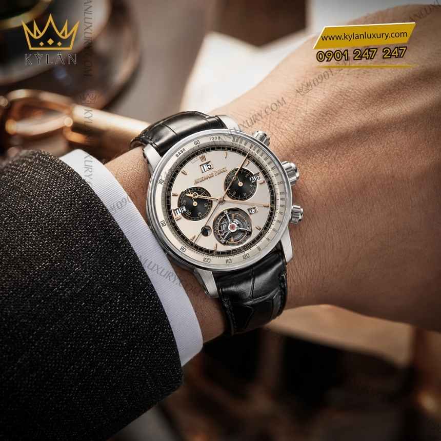 Kỳ Lân Luxury audemars piguet code 11 59 universelle rd4 26398bc 8 Đồng hồ Audemars Piguet Code 11.59 Universelle RD#4