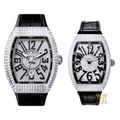 Cặp đôi Franck Muller Vanguard kim cương V41 & V32