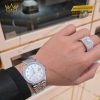 Cặp đôi Rolex Datejust mặt số xà cừ 126284RBR & 278274