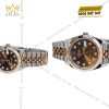 Cặp đôi Rolex Datejust demi vàng hồng chocolate 126331 & 278271