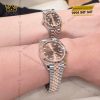 Cặp đôi Rolex Datejust demi vàng hồng chocolate 126331 & 278271