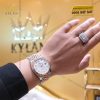Cặp đôi Rolex Datejust demi vàng hồng xà cừ 126331 & 278271