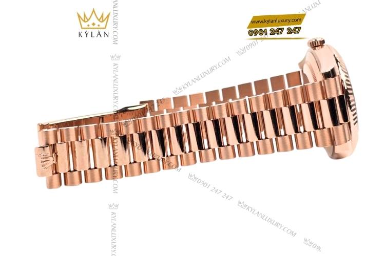 Kỳ Lân Luxury cap doi rolex vang hong chocolate 228235 278275 tai ky lan 10 Cặp đôi Rolex vàng hồng Chocolate 228235 & 278275 nổi bật tại Kỳ Lân