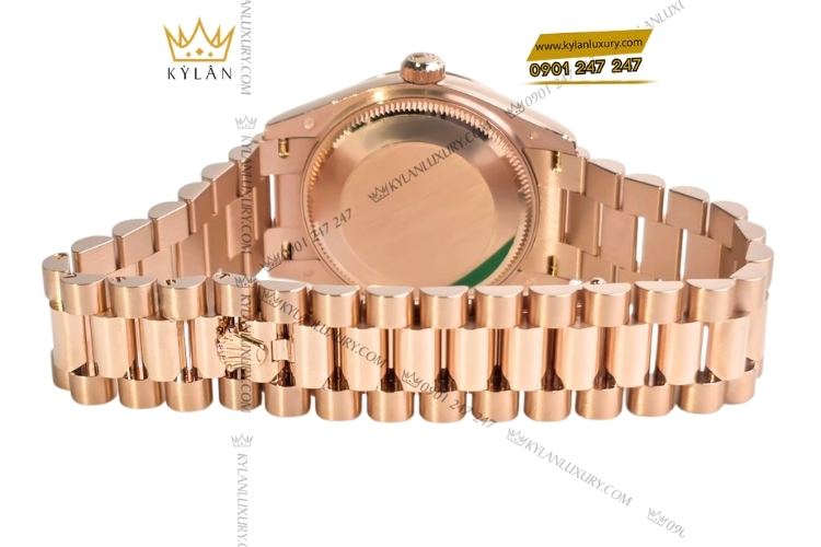 Kỳ Lân Luxury cap doi rolex vang hong chocolate 228235 278275 tai ky lan 11 Cặp đôi Rolex vàng hồng Chocolate 228235 & 278275 nổi bật tại Kỳ Lân