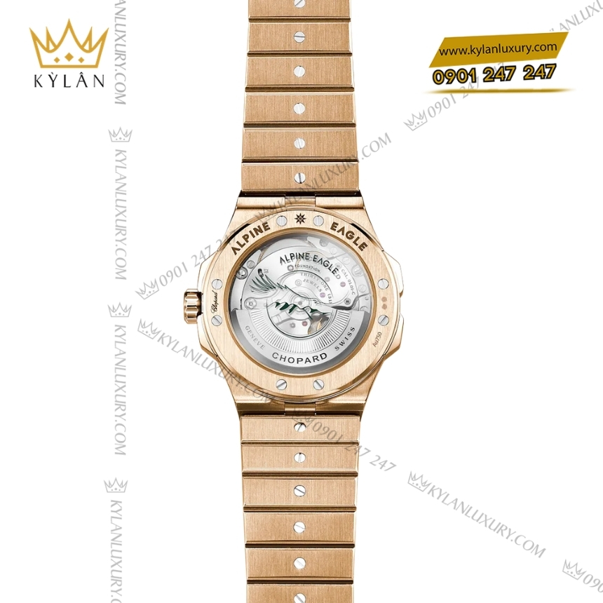 Kỳ Lân Luxury chopard alpine eagle 41 295363 5007 5 Đồng hồ Chopard Alpine Eagle 41 Pine Green 295363-5007