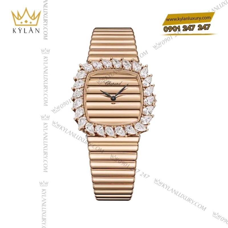 Đồng hồ Chopard L'Heure du Diamant vàng hồng 10A387-5517