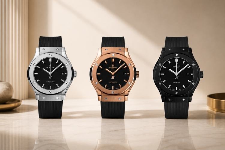Kỳ Lân Luxury classic fusion dong dong ho bieu tuong cua hublot 1 Classic Fusion – Dòng đồng hồ biểu tượng của Hublot với triết lý "Art of Fusion"