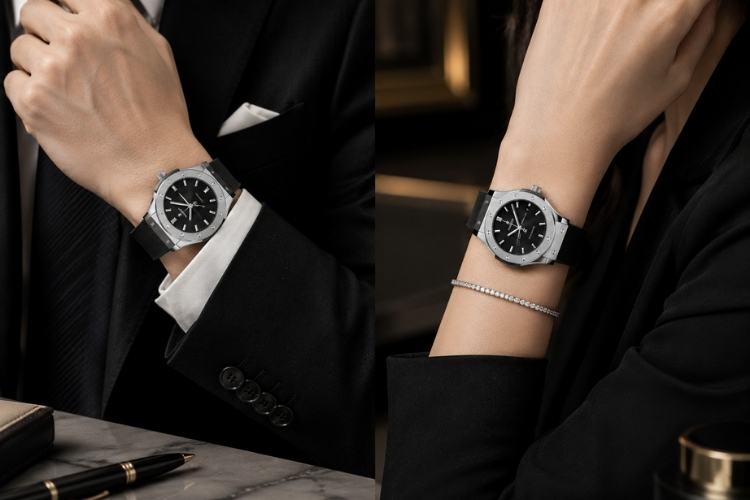 Kỳ Lân Luxury classic fusion dong dong ho bieu tuong cua hublot 2 Classic Fusion – Dòng đồng hồ biểu tượng của Hublot với triết lý "Art of Fusion"