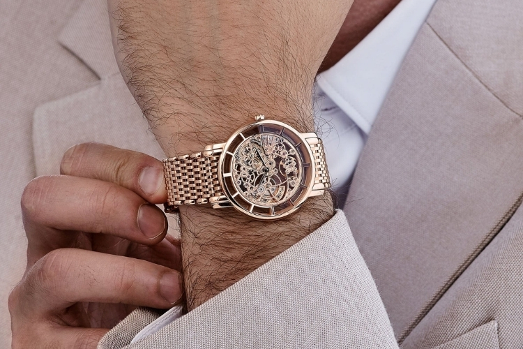 Kỳ Lân Luxury dong ho skeleton patek philippe 5180 1r 001 1 Đồng hồ Skeleton Patek Philippe 5180/1R-001 – Đỉnh cao nghệ thuật chế tác lộ cơ