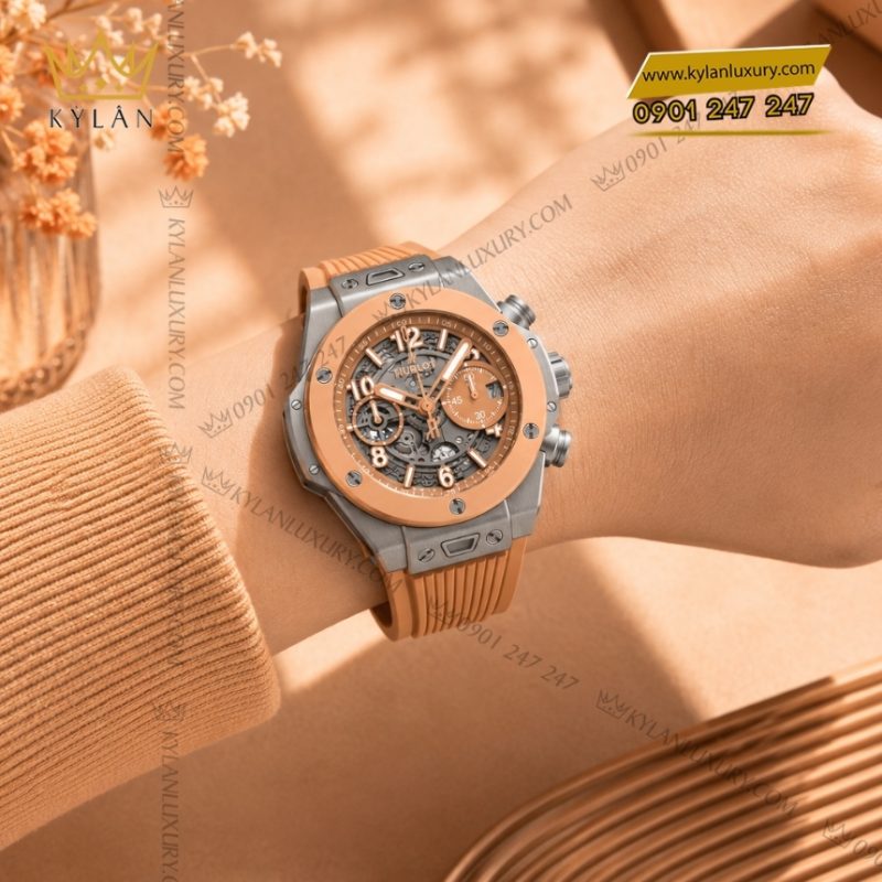 Đồng hồ Hublot Big Bang Titanium Peach Ceramic 42mm