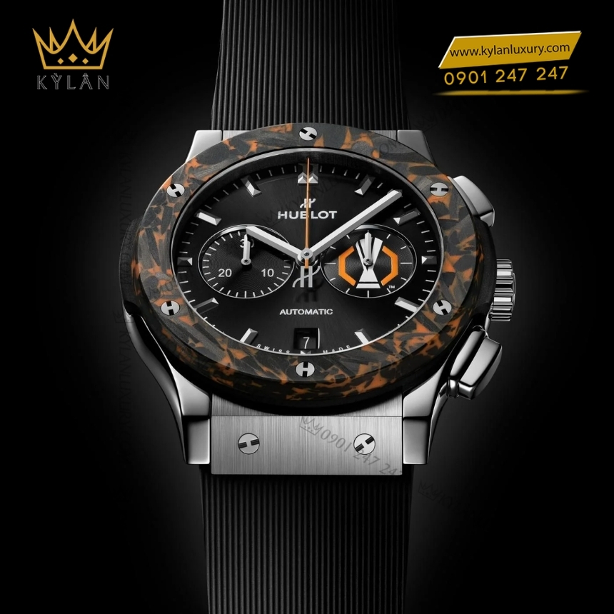 Kỳ Lân Luxury hublot classic fusion chronograph uefa europa league 42mm 2 Đồng hồ Hublot Classic Fusion Chronograph UEFA Europa League 42mm