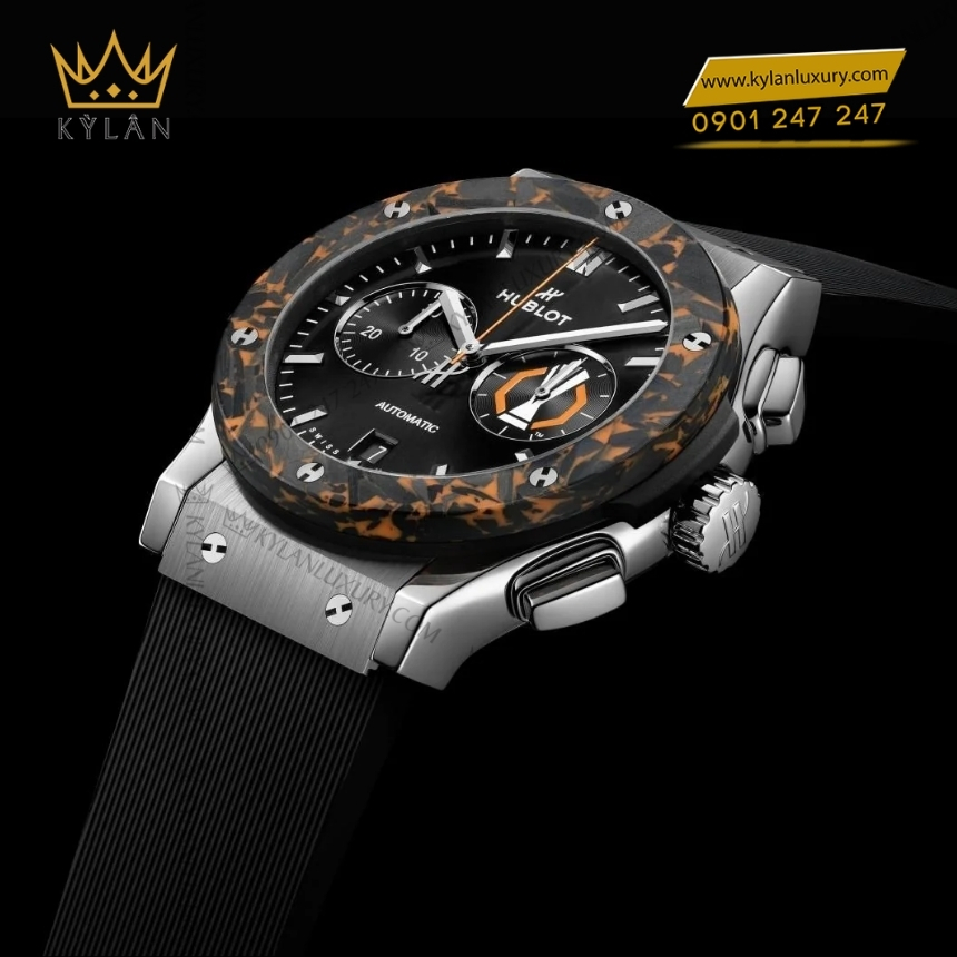 Kỳ Lân Luxury hublot classic fusion chronograph uefa europa league 42mm 4 Đồng hồ Hublot Classic Fusion Chronograph UEFA Europa League 42mm