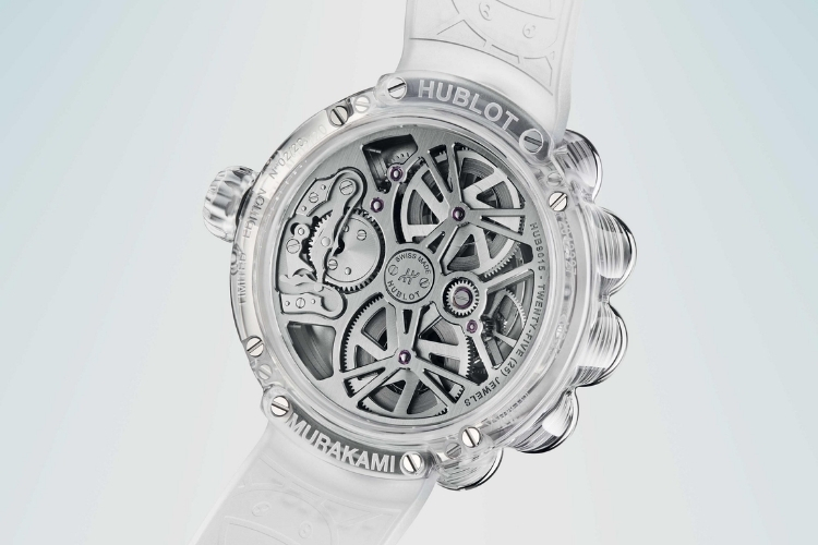 Kỳ Lân Luxury hublot mp15 phien ban gioi han 20 chiec 6 Hublot MP-15 Takashi Murakami Tourbillon Sapphire Rainbow – Sự giao thoa giữa nghệ thuật và chế tác