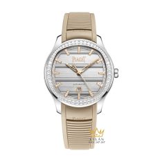 Đồng hồ Piaget Polo 36 thép mặt số xám G0A51011