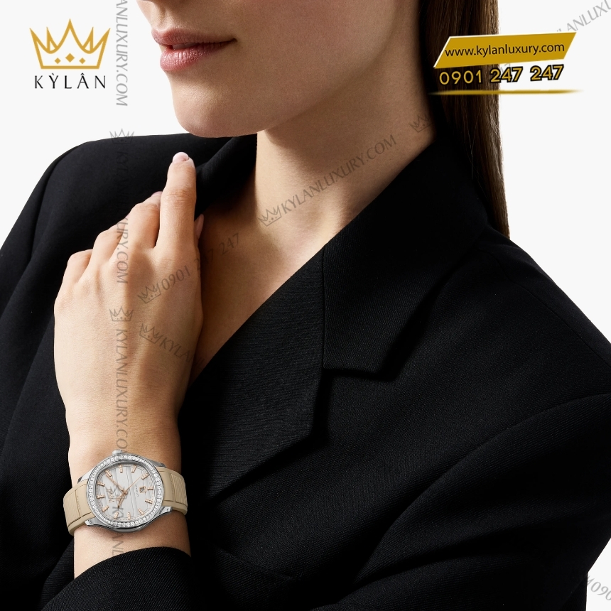 Kỳ Lân Luxury piaget polo 36 thep mat so xam g0a51011 5 Đồng hồ Piaget Polo 36 thép mặt số xám G0A51011