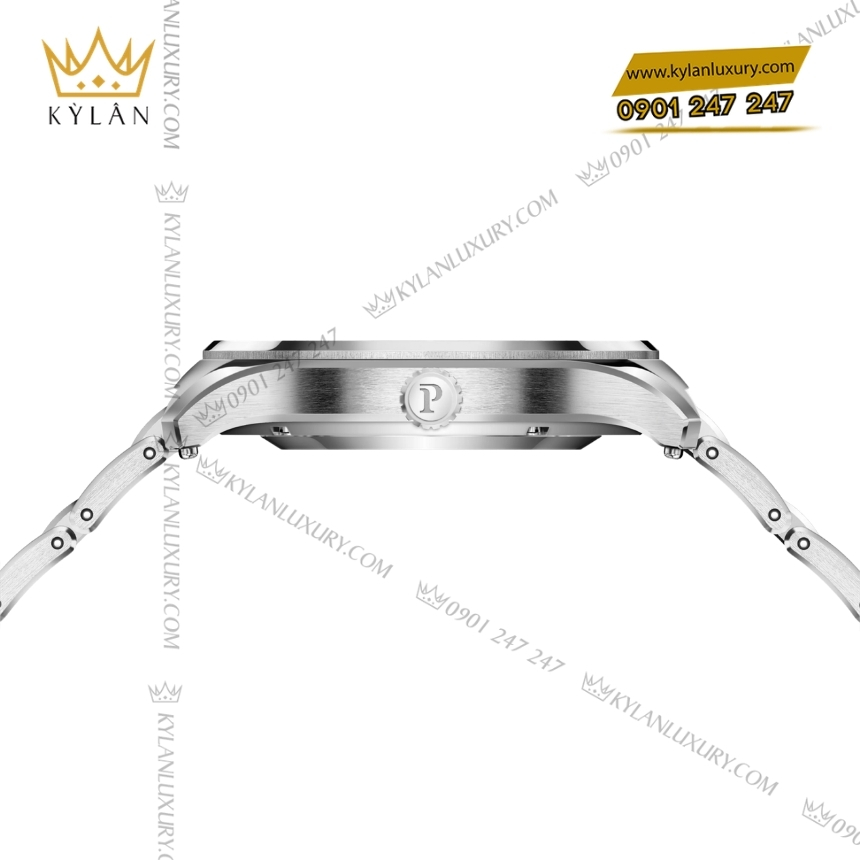 Kỳ Lân Luxury piaget polo g0a46019 thep mat so trang 4 Đồng hồ Piaget Polo 36 thép mặt số trắng G0A46019