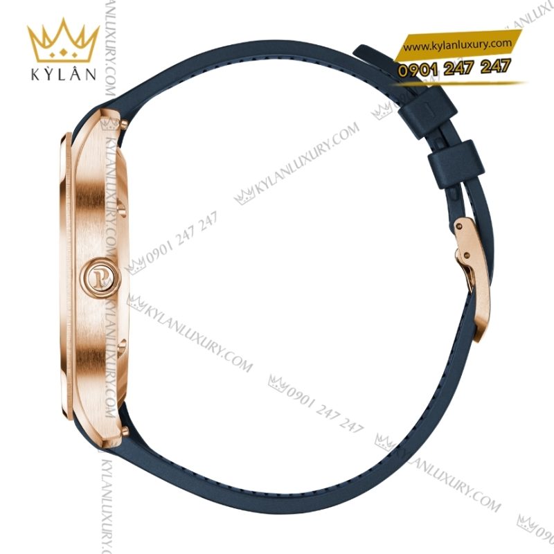 Đồng hồ Piaget Polo 42 vàng hồng mặt số xanh lam G0A51034