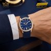 Đồng hồ Piaget Polo 42 vàng hồng mặt số xanh lam G0A51034